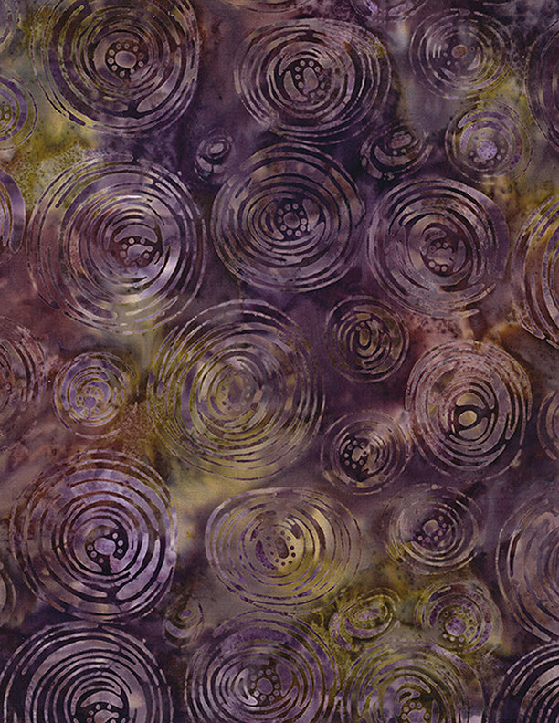 WB Plum Bouquet - Circle Swirls - Plum