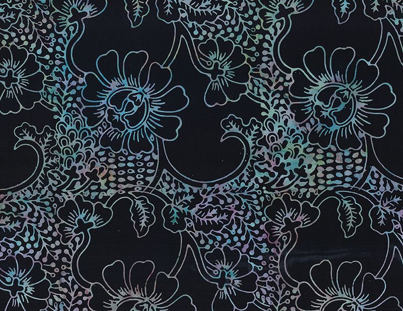 WP Moonshadow - Tropical Floral Black
