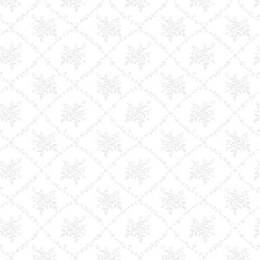 BX Classic Keepsakes - Rose Trellis White