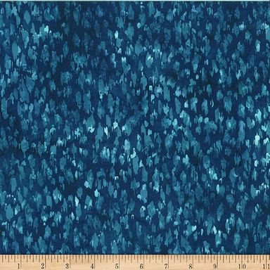 HF Bali Batiks Brushstrokes - Navy