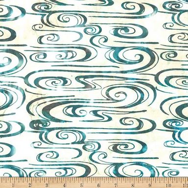 HF Bali Batiks Summer Zen - Water - Juneau