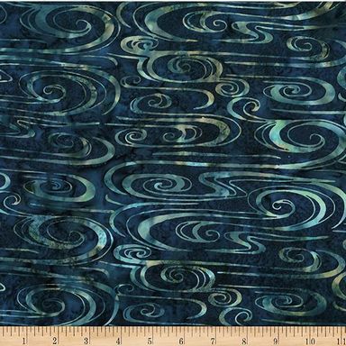 HF Bali Batiks Summer Zen - Water - Moonstruck