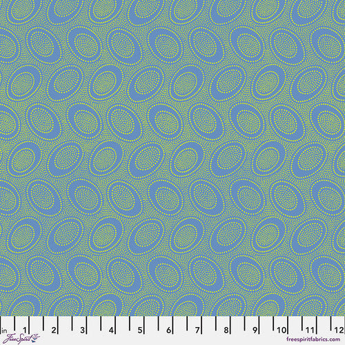 FS Kaffe Fassett Aboriginal Dot - Ocean