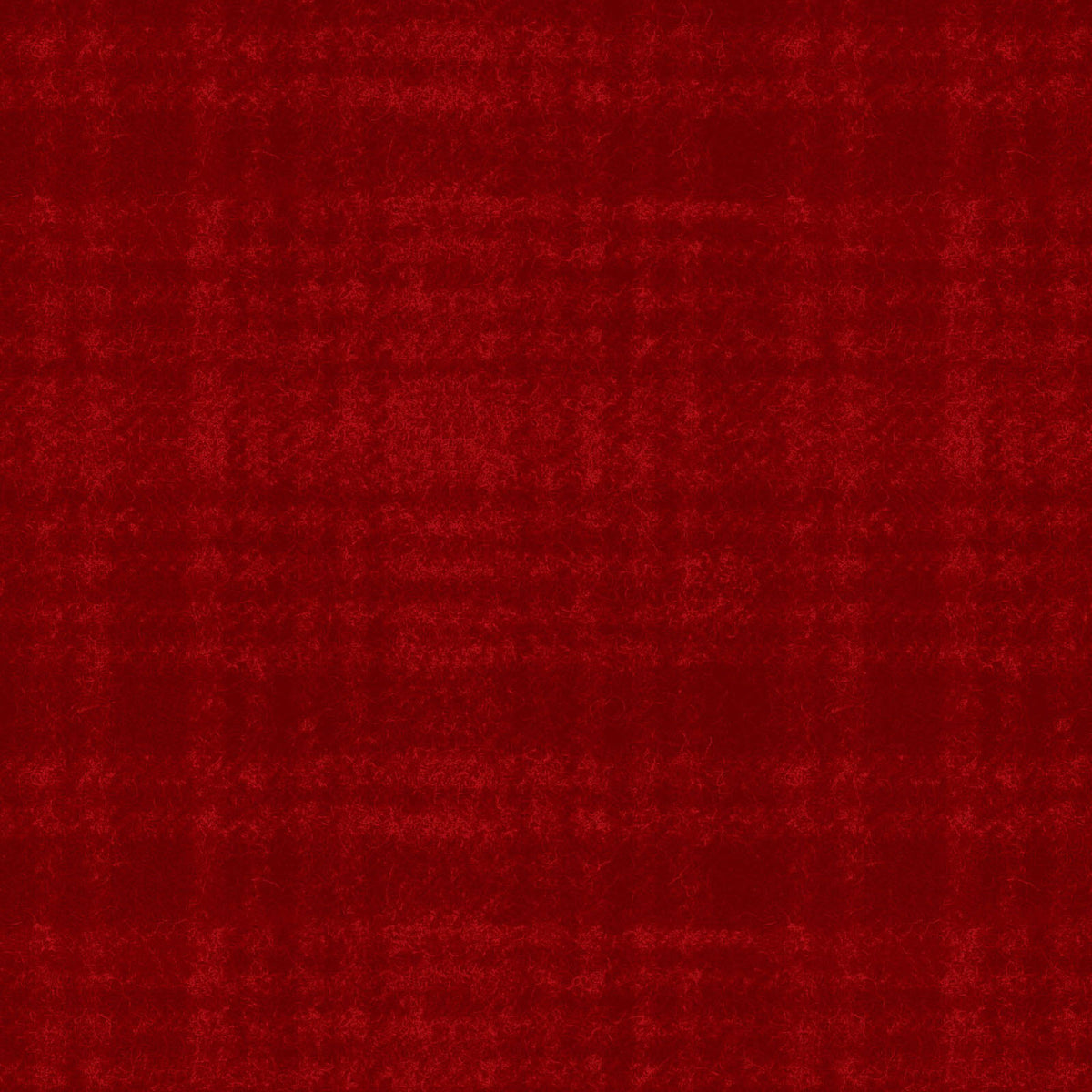 MS Woolies Flannel - Windowpane - Dark Red