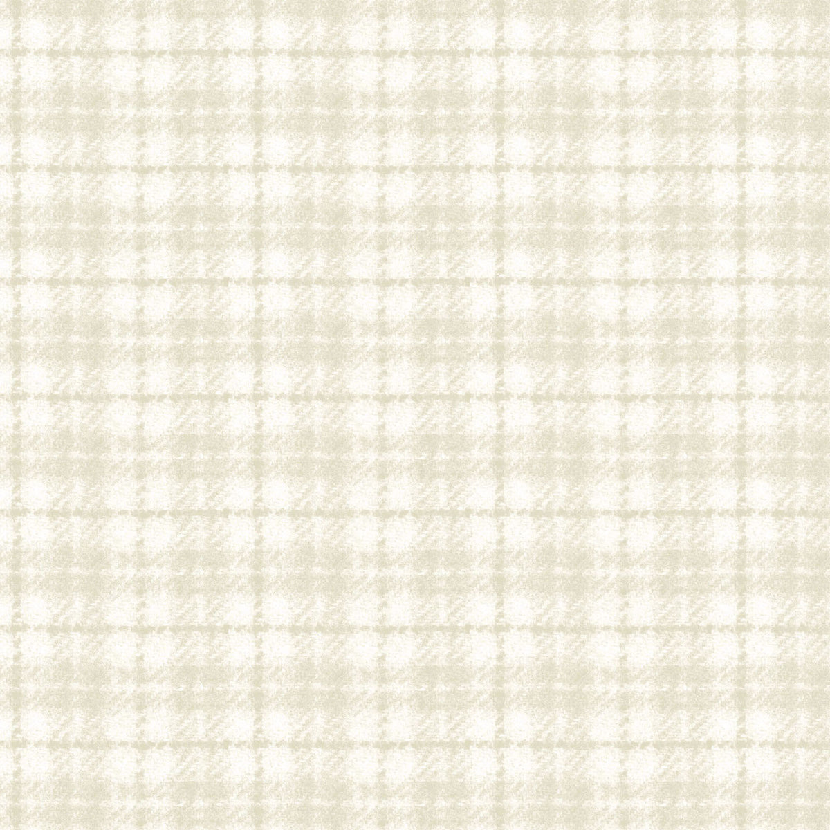 MS Woolies Flannel - Plaid - Light Tan