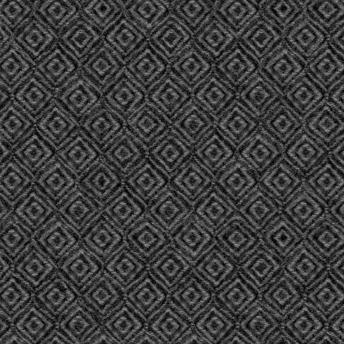 MS Woolies Flannel - On Point - Black/Grey