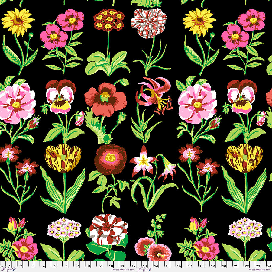 FS Kaffe Fassett February 2025 - Flower Studies - Black