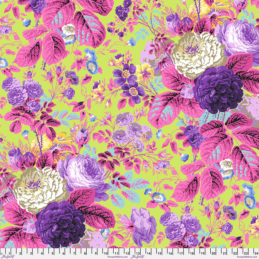FS Kaffe Fassett February 2025 - Gradi Floral - LIME