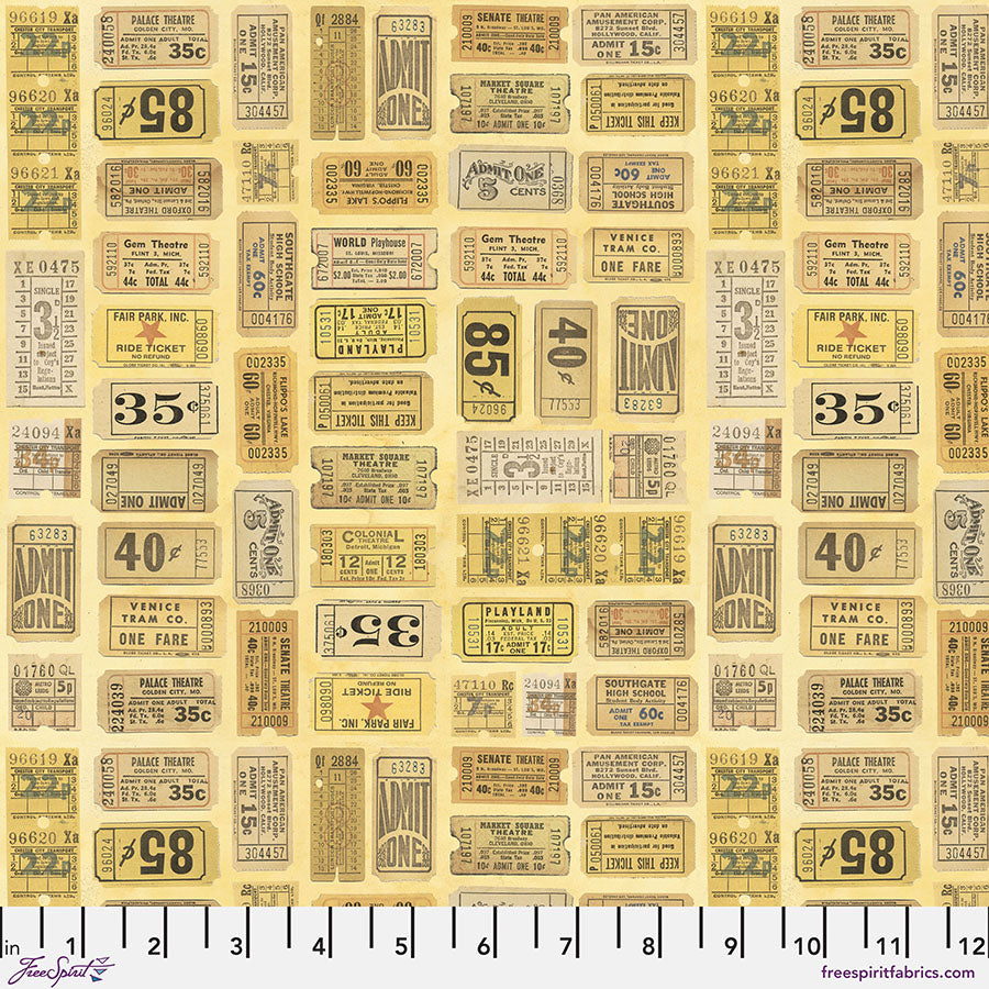 FS Tim Holtz Palette Yellow - Tickets