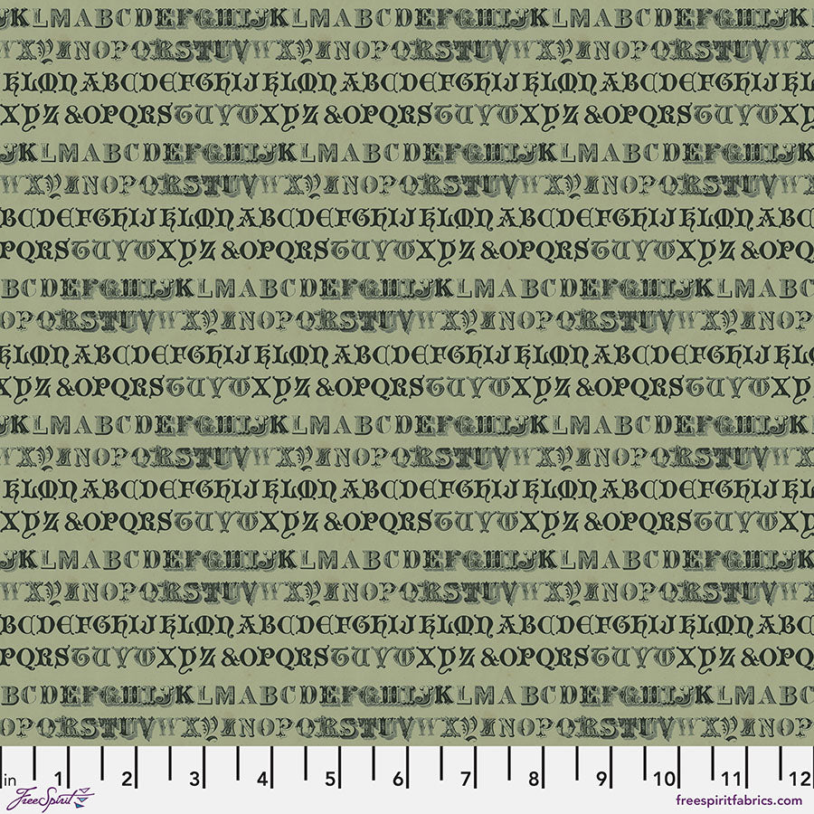 FS Tim Holtz Palette Green - Typography