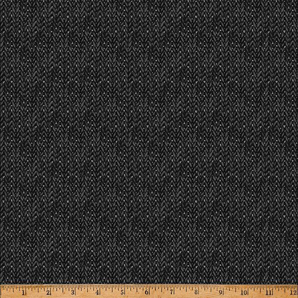 HF Jingle Bell Woods - Knit Pattern - Black