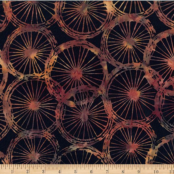 HF Bali Batik Circles - Spice