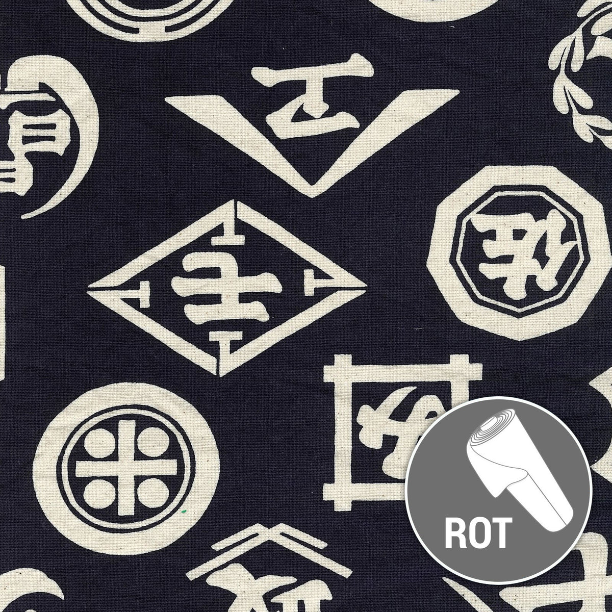 Kokka No. 10 Canvas - Family Sign - Navy