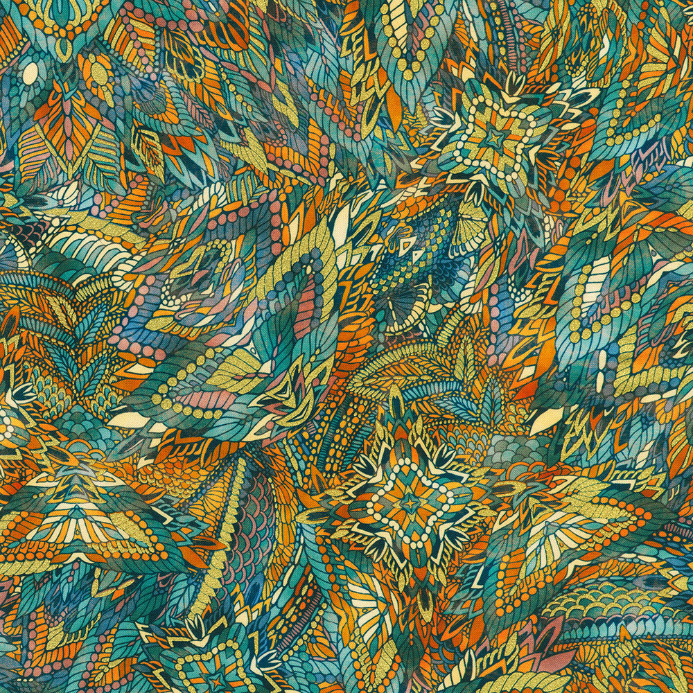 RK Golden Feathers - Peacock