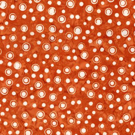 RB Expressions Batiks Fright this Way - Red Fox