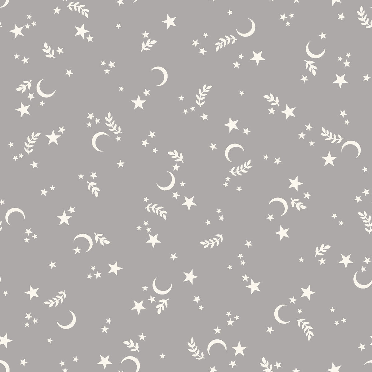 MS Goth Gardens - Star and Moons - Gray