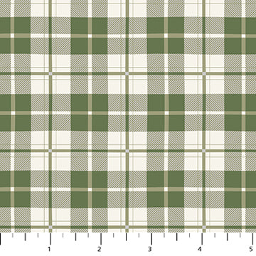 FF- Snowfall - Plaid - Sage
