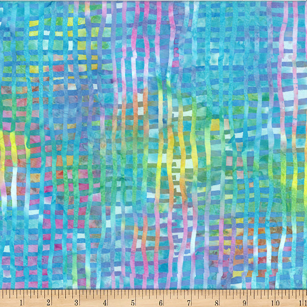 HF Bali Batik Chops - Plaid - Pastel