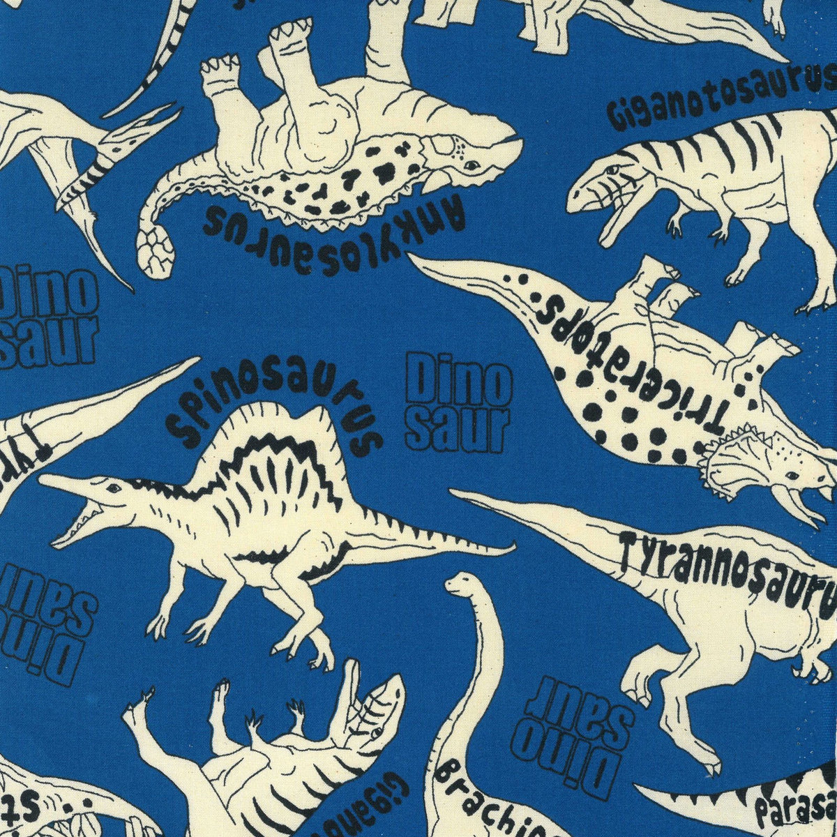 ES Kokka Monotone Dinosaur - Navy