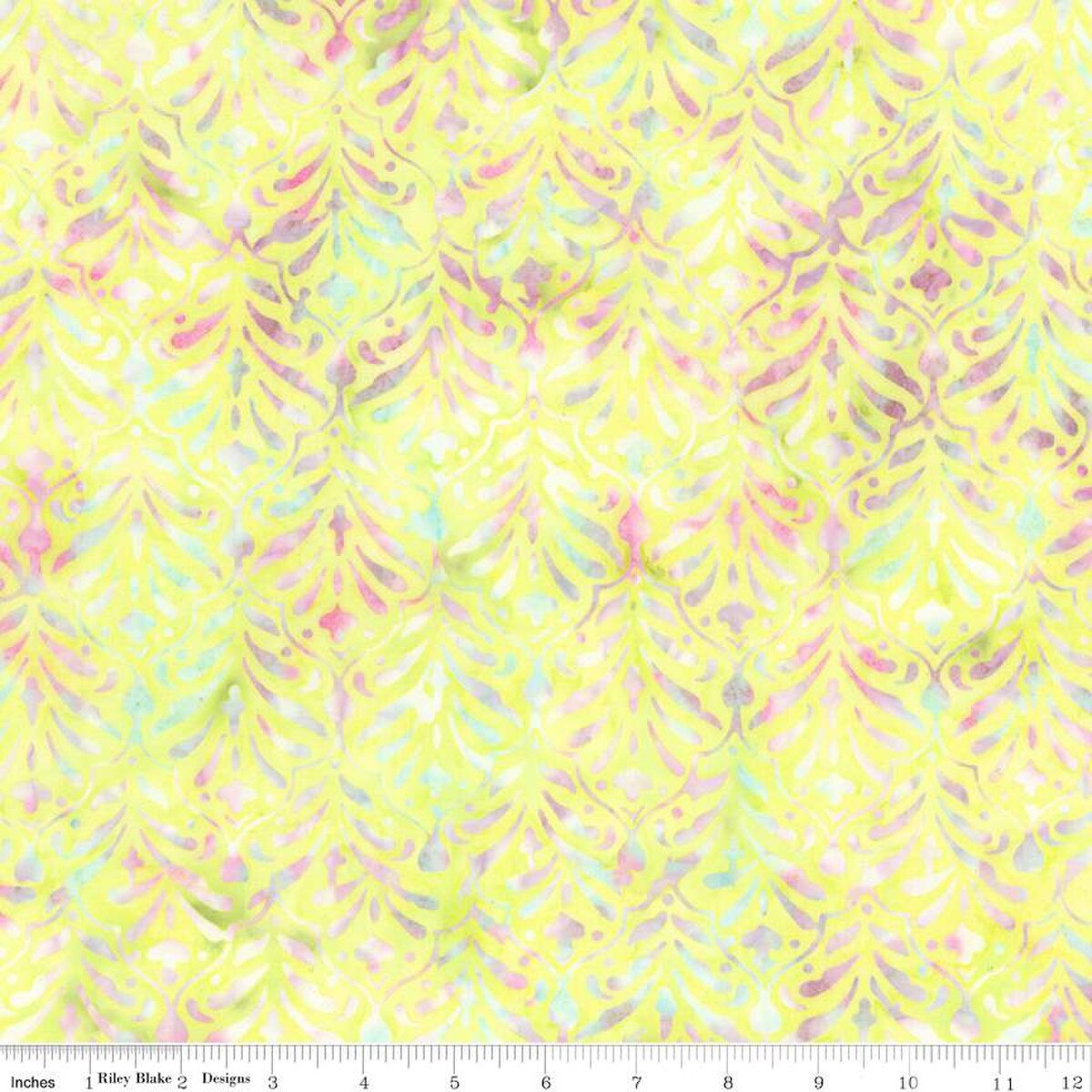 RB Expressions Batiks Ornamental Floreale - Pink Lemonade