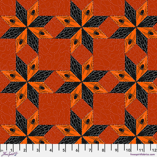 FS Costumes & Cobwebs - Stars and Spiders - Orange