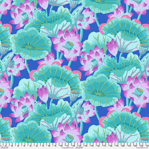 FS Kaffe Fassett - August 2025 - Lake Blossoms - Turquoise