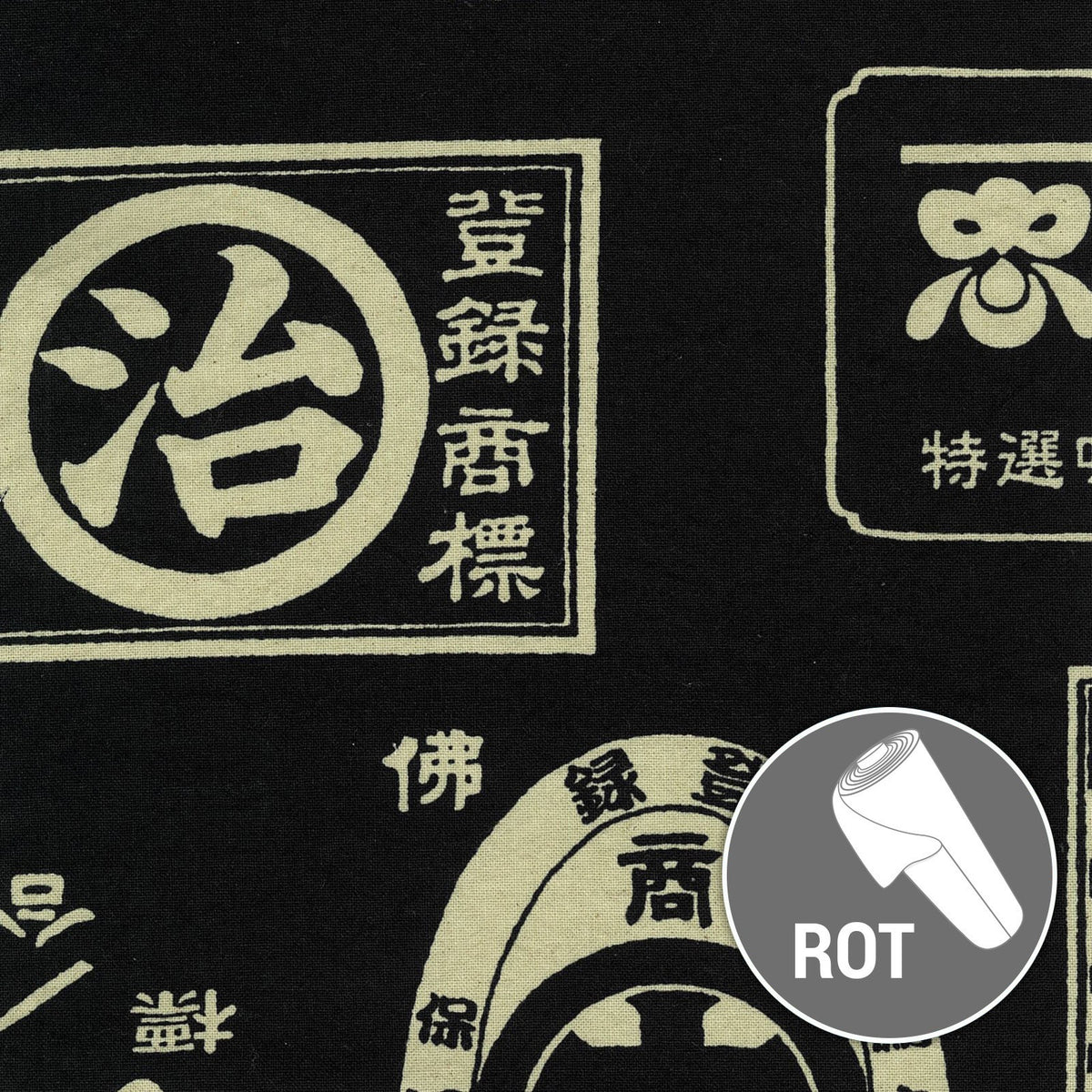 Kokka No. 10 Canvas - Traditional - Black