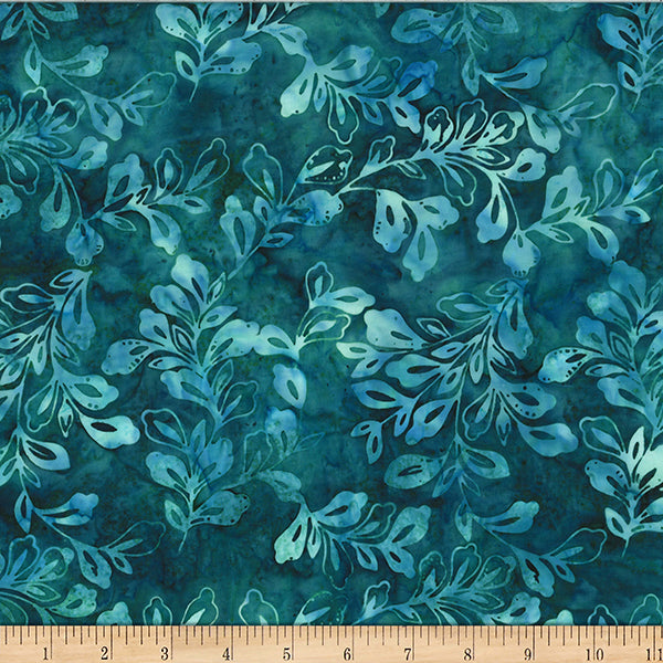 HF Bali Batik Decorative Leaves - Seamist
