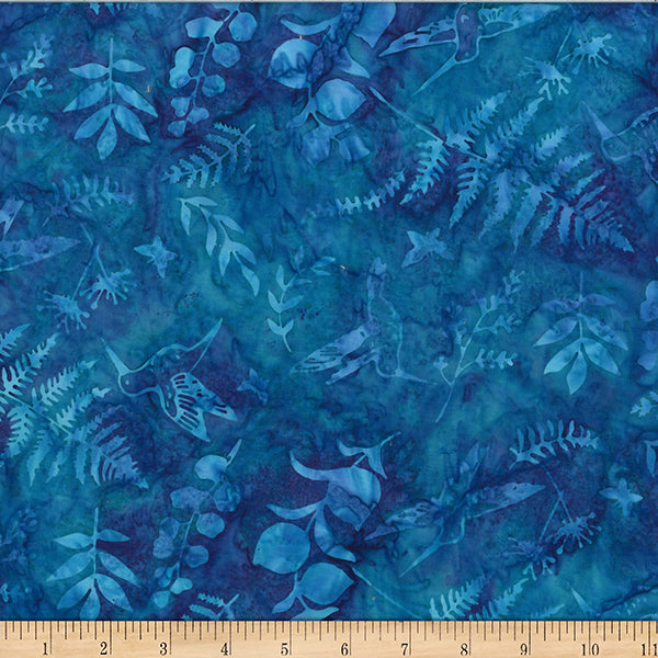 HF Bali Batik Hummingbird Garden - Celestials