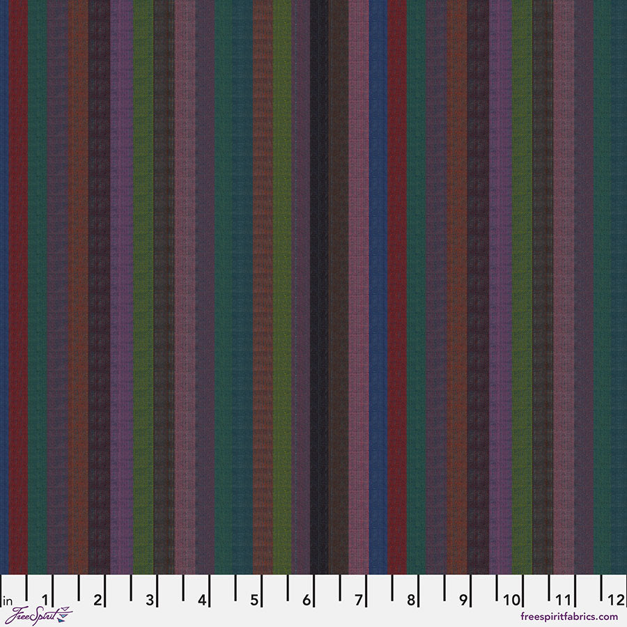 FS Kaffe Fassett Woven Stripes - Narrow Stripe - Dark