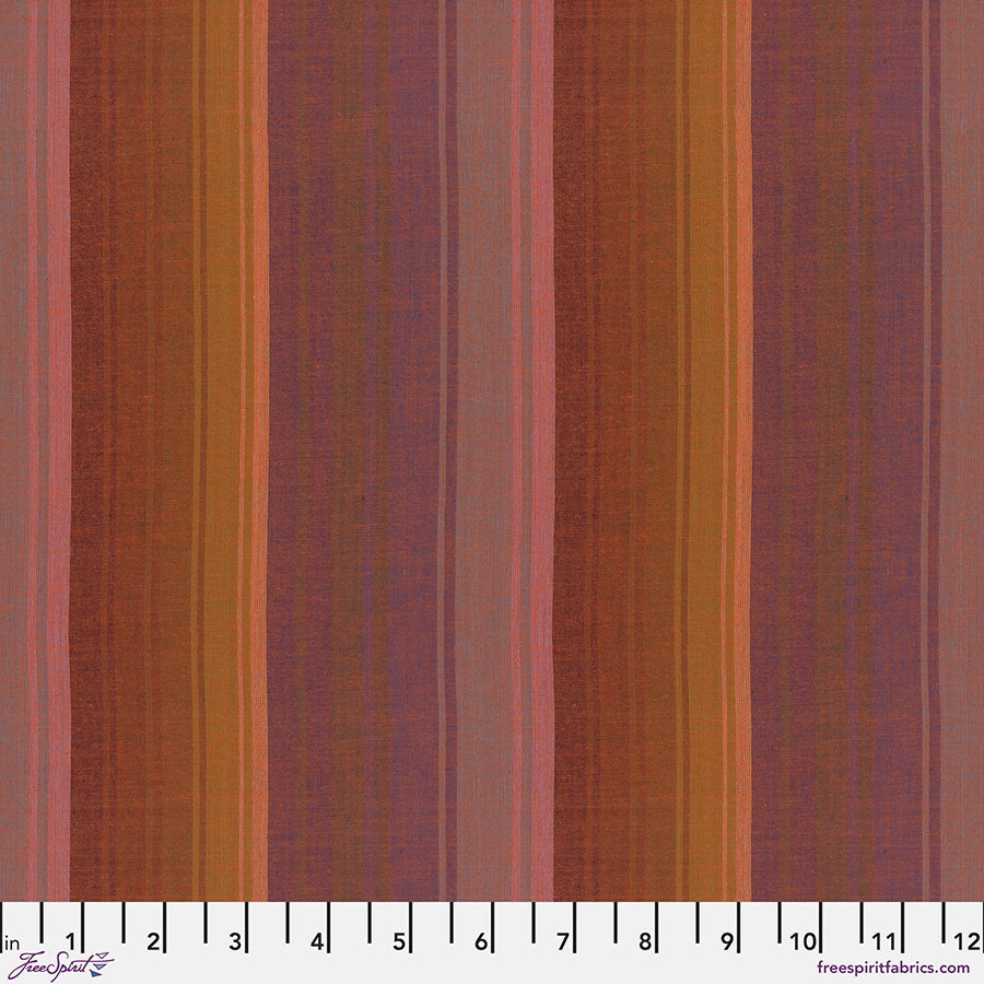 FS Kaffe Fassett Woven Stripes - Exotic Stripe - WARM
