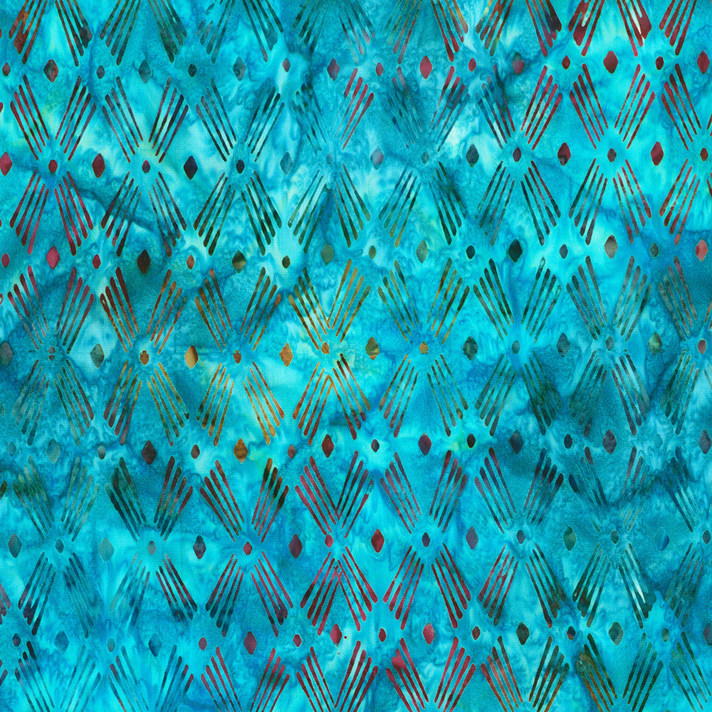 RK Artisan Batiks: Geo Earth - Lake