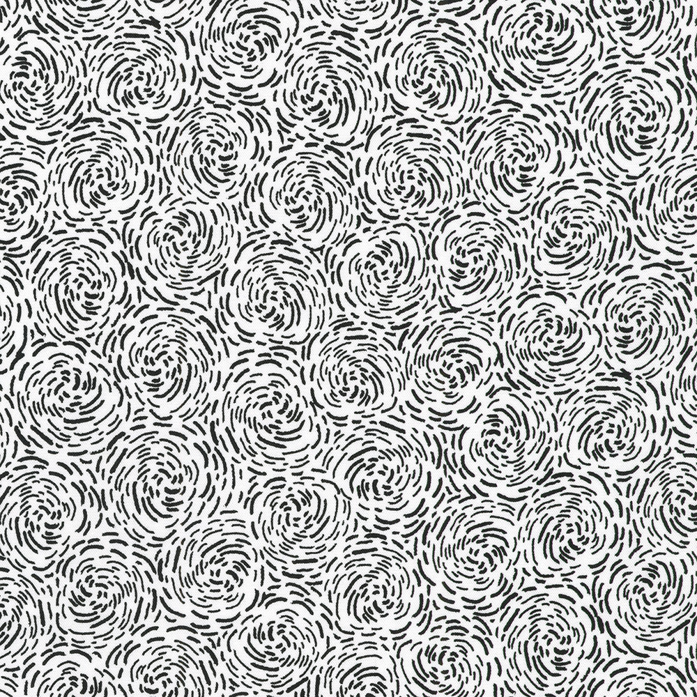 RK Inkwell - Dotty Spirals - White