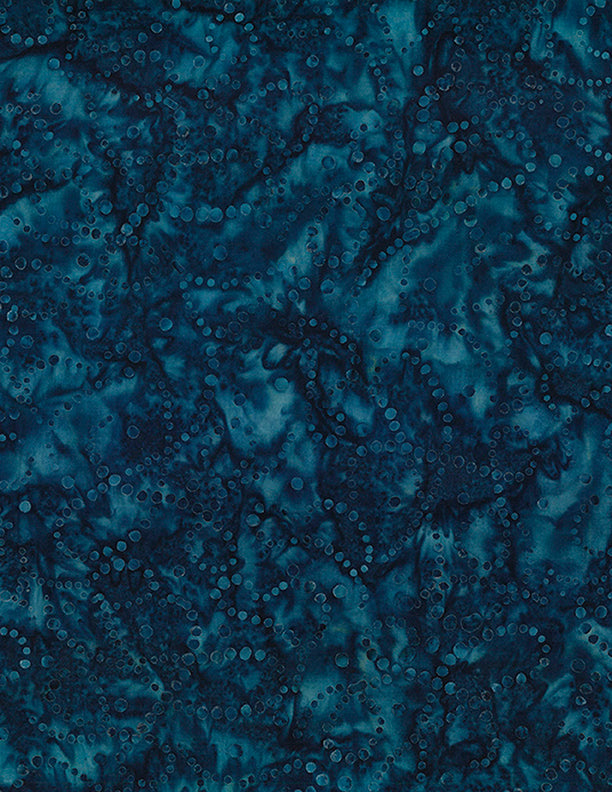 WB Plum Bouquet - Swirly Dots - Midnight Blue