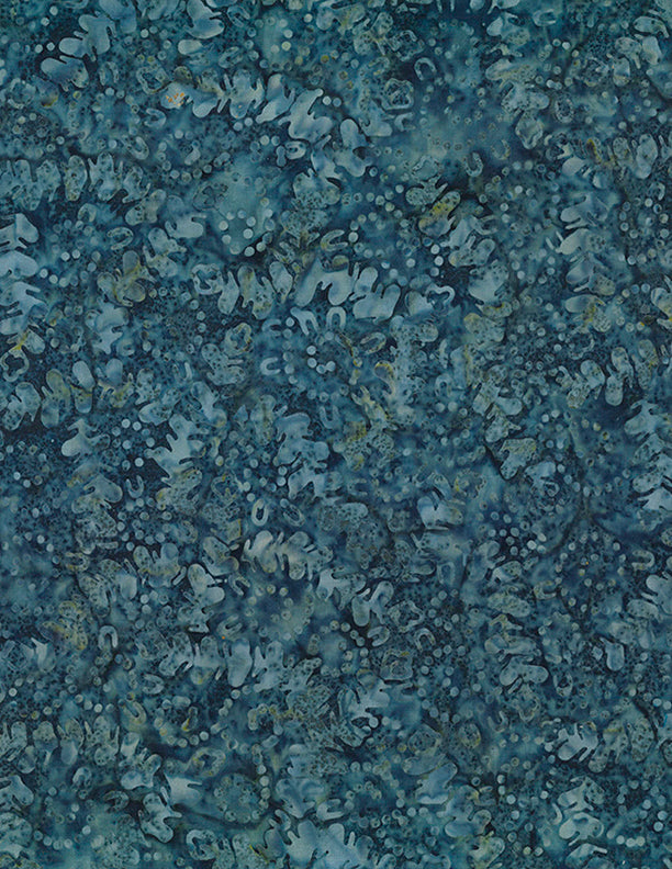 WP Shoreline - Twirling Lines Navy Blue