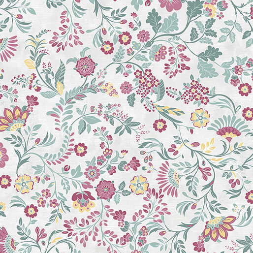 BX Chalk Barn Floral - Rose – Beartooth Sewing