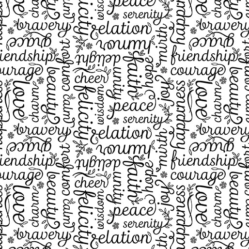 BX Botanica - Script Black/White