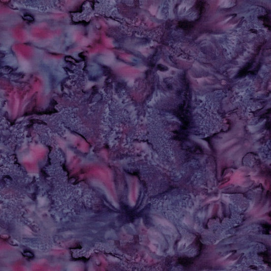 HF Bali Watercolors - Merlot