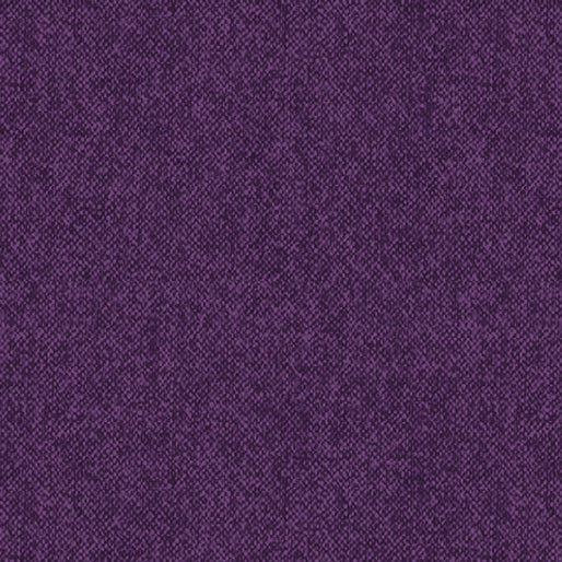 BX Winter Wool Tweed Flannel - Eggplant