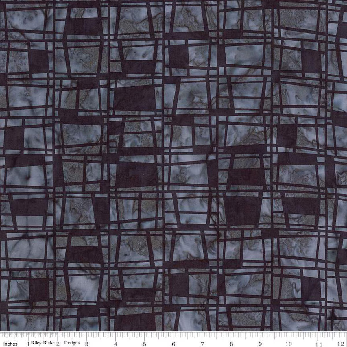RB Expressions Batiks - Retro Revival - Dark Insignia