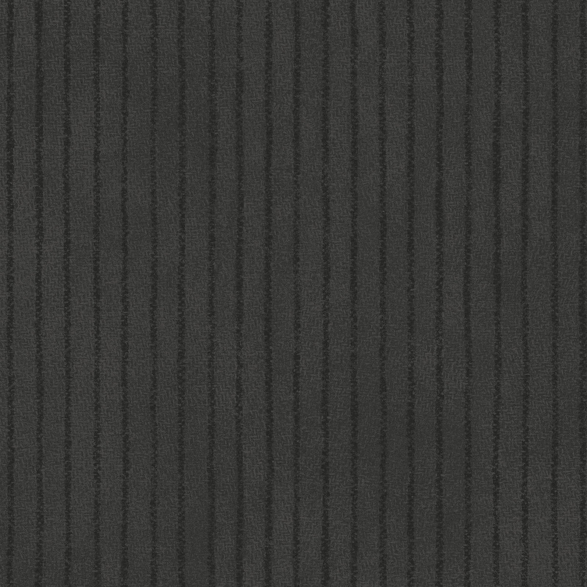 MS Woolies Flannel - Stripe - Charcoal