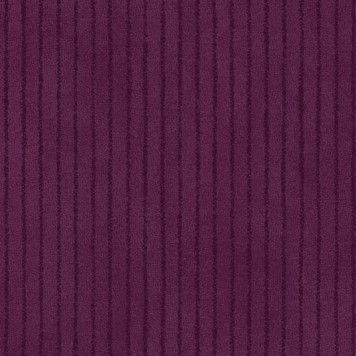 MS Woolies Flannel - Strip - Deep Purple