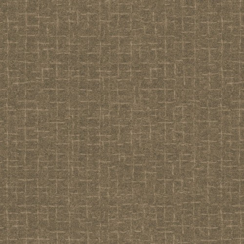 MS Woolies Flannel - Crosshatch - Grey Cobblestone