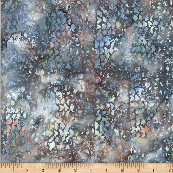 HF Woodland Batiks - Salmon Skin - Sea Glass