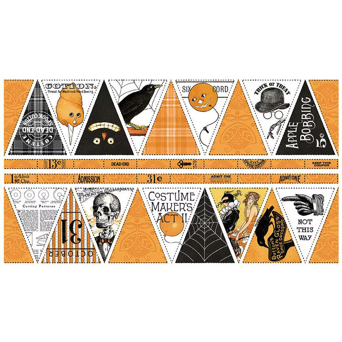 RB Costume Maker's Act II - Costume Party Bunting Panel