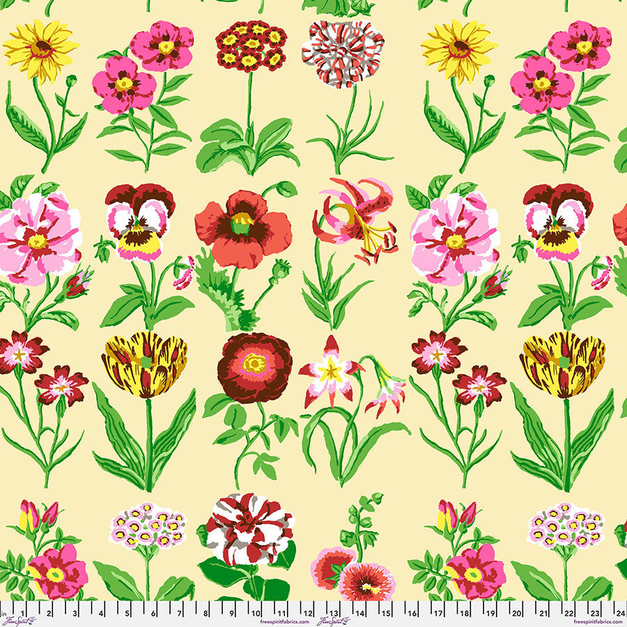 FS Kaffe Fassett February 2025 - Flower Studies - Ecru