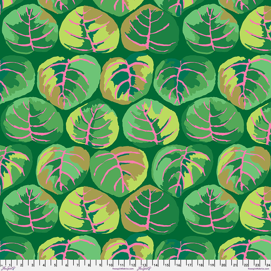 FS Kaffe Fassett February 2025 - Palm Leaves - Green