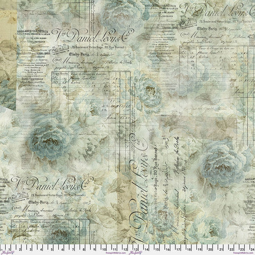 FS Tim Holtz Foundations - Receipt - Aqua
