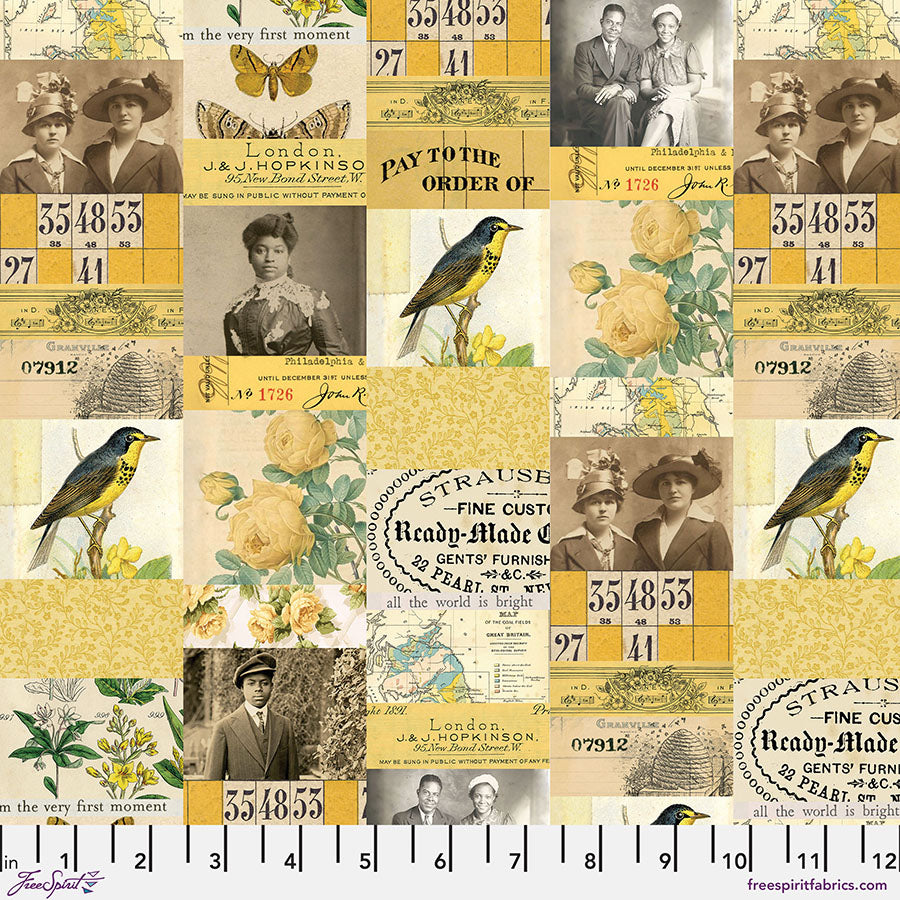 FS Tim Holtz Palette Yellow - Collage