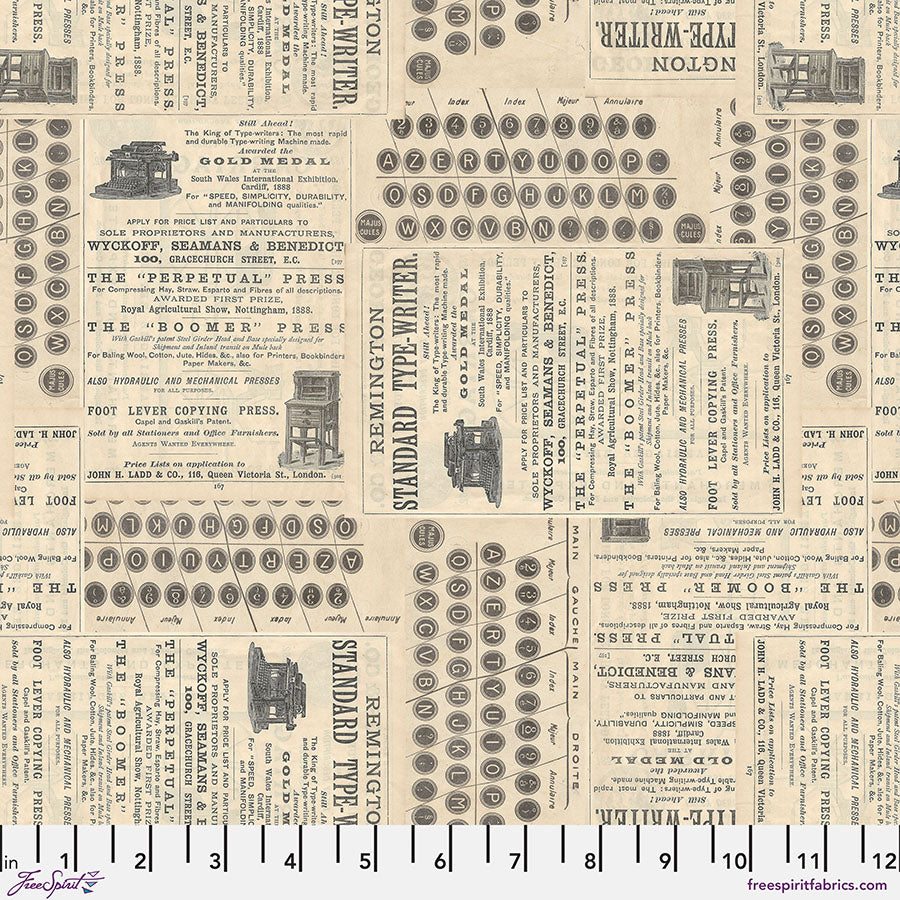 FS Tim Holtz Palette Neutral - Typewriter
